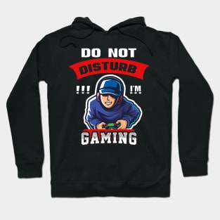 Do Not Disturb I'm Gaming Cool Video Games Funny Gamer Gift Hoodie